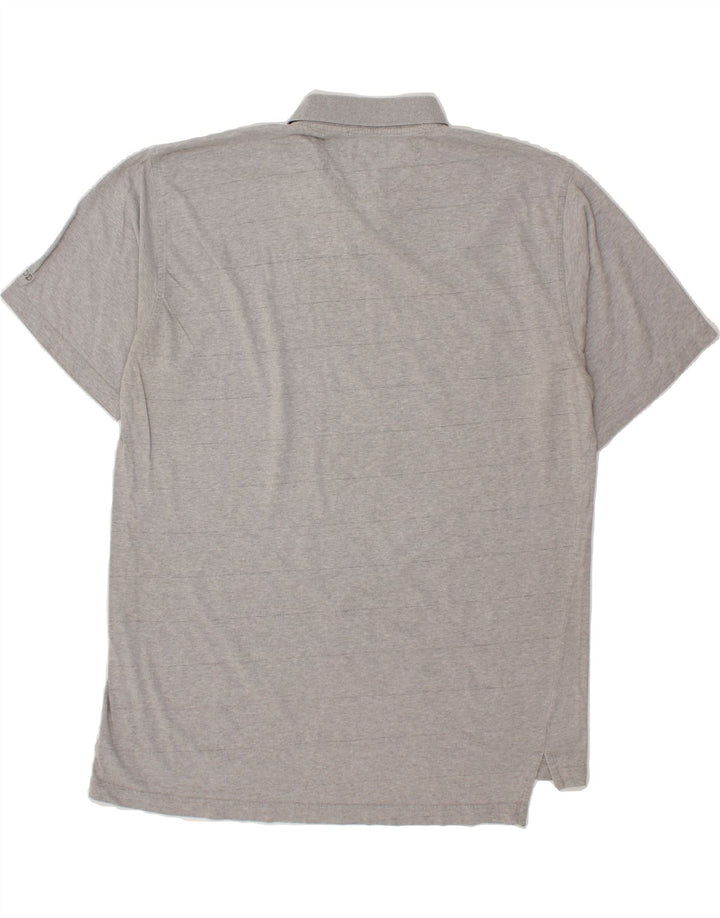 IZOD Mens Polo Shirt XL Grey Cotton Vintage Izod and Second-Hand Izod from Messina Hembry 
