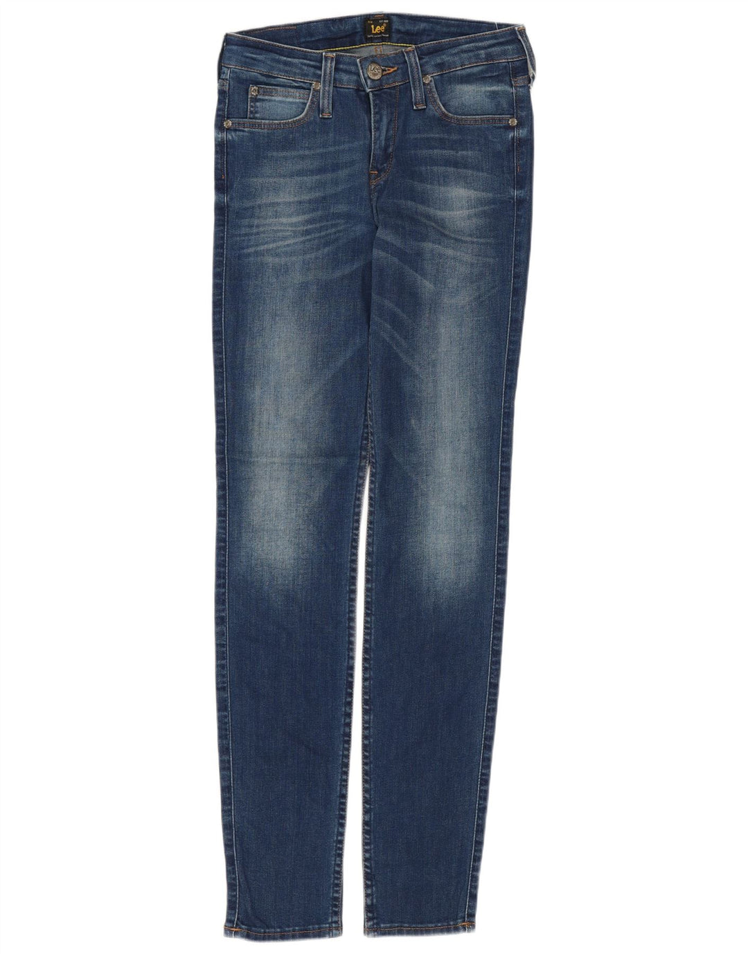 Blugi skinny pentru femei Lee W26 L30 albastru