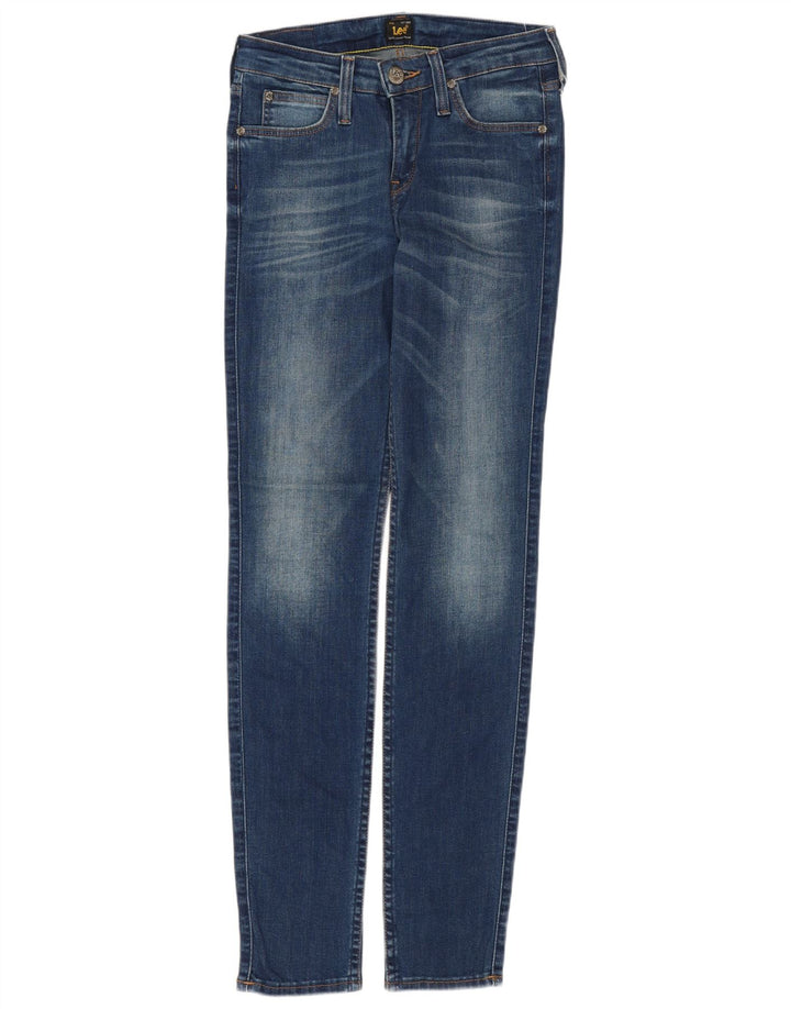 Blugi skinny pentru femei Lee W26 L30 albastru