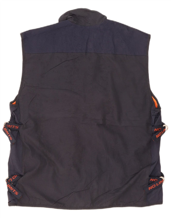Gilet No Limits pentru bărbați, UK 40, mare, albastru, poliester