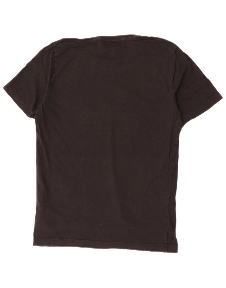 Tricou grafic Puma pentru bărbați Top mediu negru bumbac