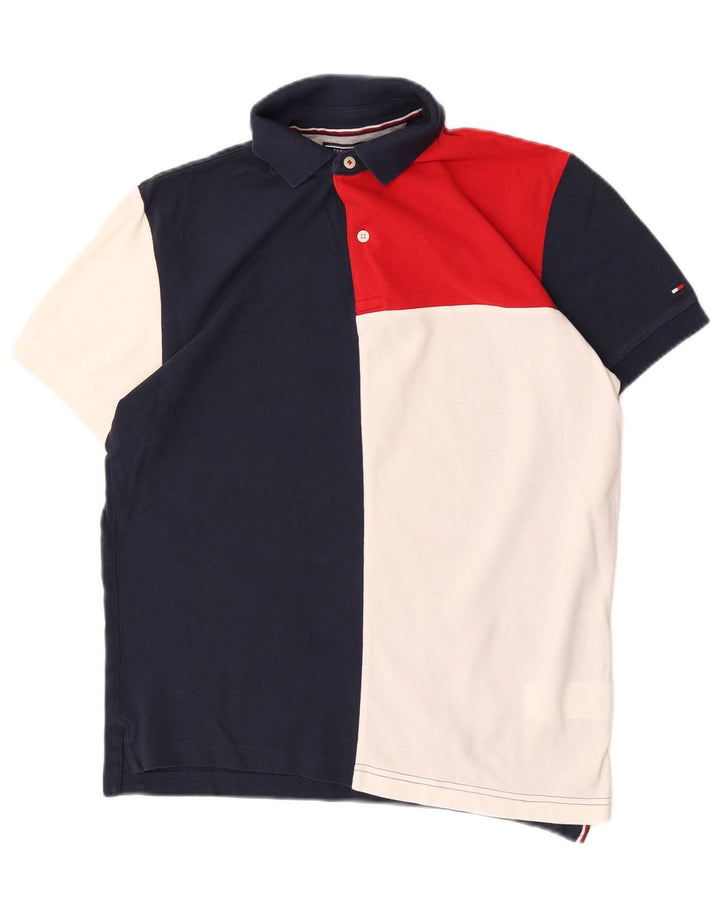 Cămașă polo Tommy Hilfiger pentru bărbați, cu o formă regulată, multicoloră