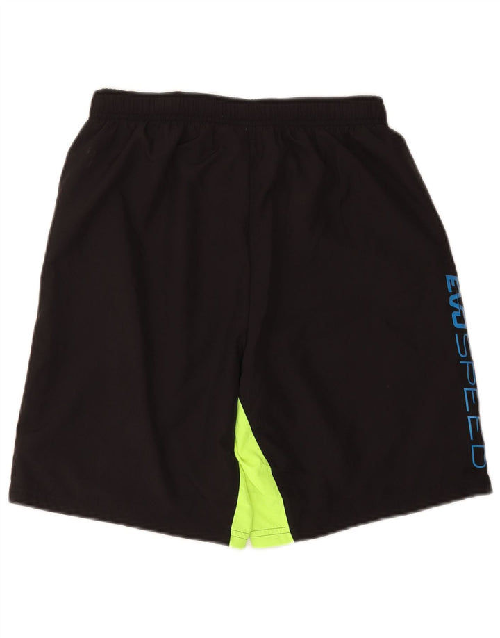 Pantaloni scurti sport pentru bărbați Puma, negru, poliester color bloc