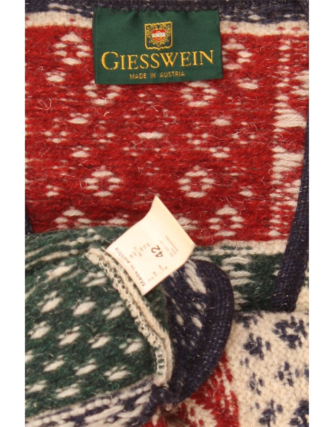 Giesswein Pulover Cardigan pentru Damă EU 42 Mare Multicolor Geometric