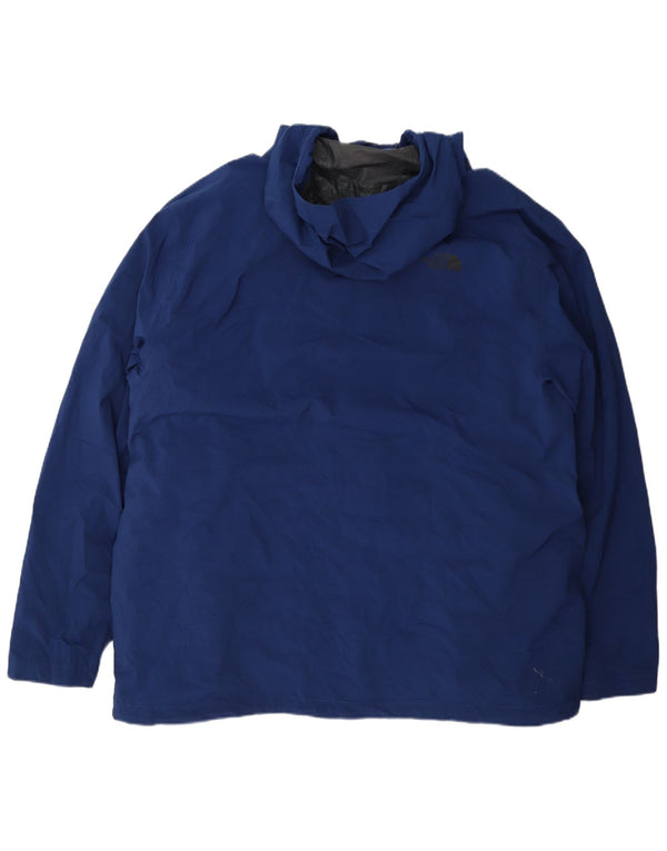 Jachetă Windbreaker pentru bărbați cu glugă The North Face UK 44 2XL poliester bleumarin