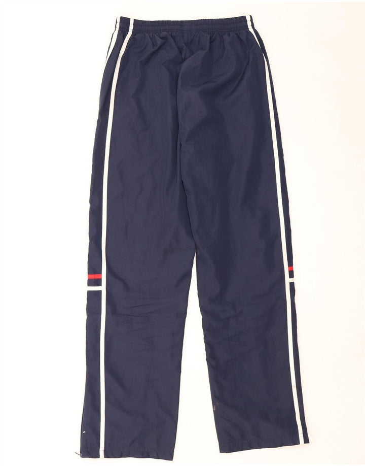 Pantaloni de trening Fila pentru bărbați, poliester mediu bleumarin