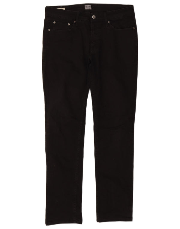Jack & Jones Tim W30 L32 bumbac negru pentru bărbați