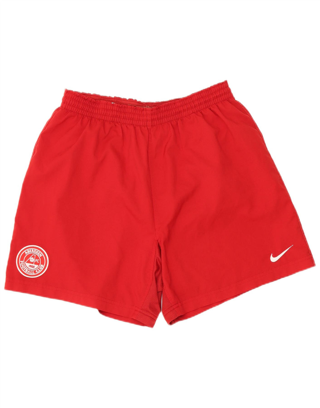 Nike pentru bărbați Aberdeen F.C. Pantaloni scurti de sport grafic poliester roșu mic