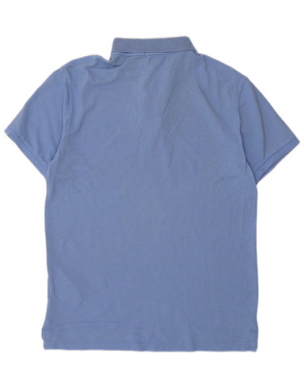 POLO RALPH LAUREN Tricou polo personalizat pentru bărbați, bumbac albastru mediu