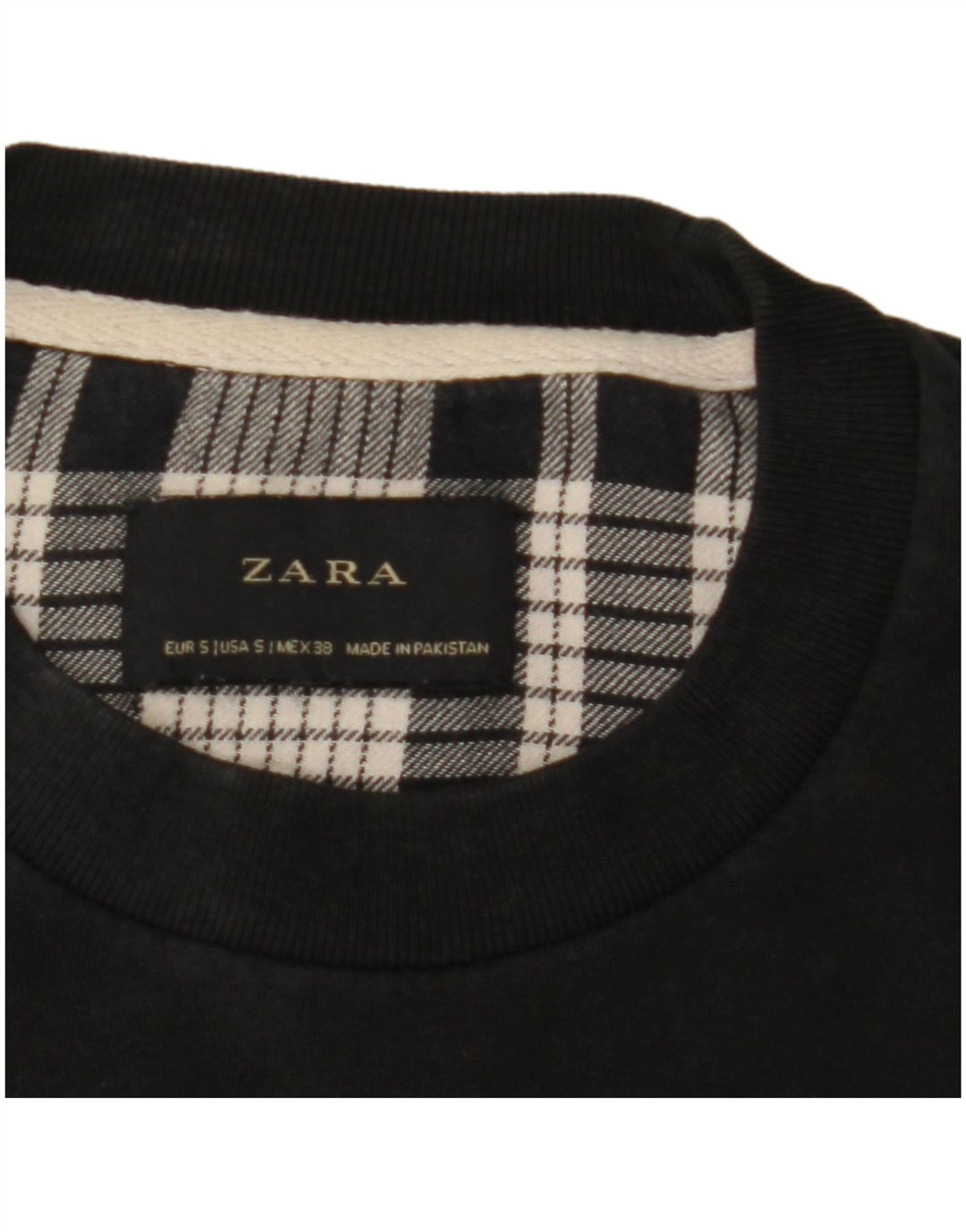 Pulover pentru bărbați Zara Pulover Mic Negru