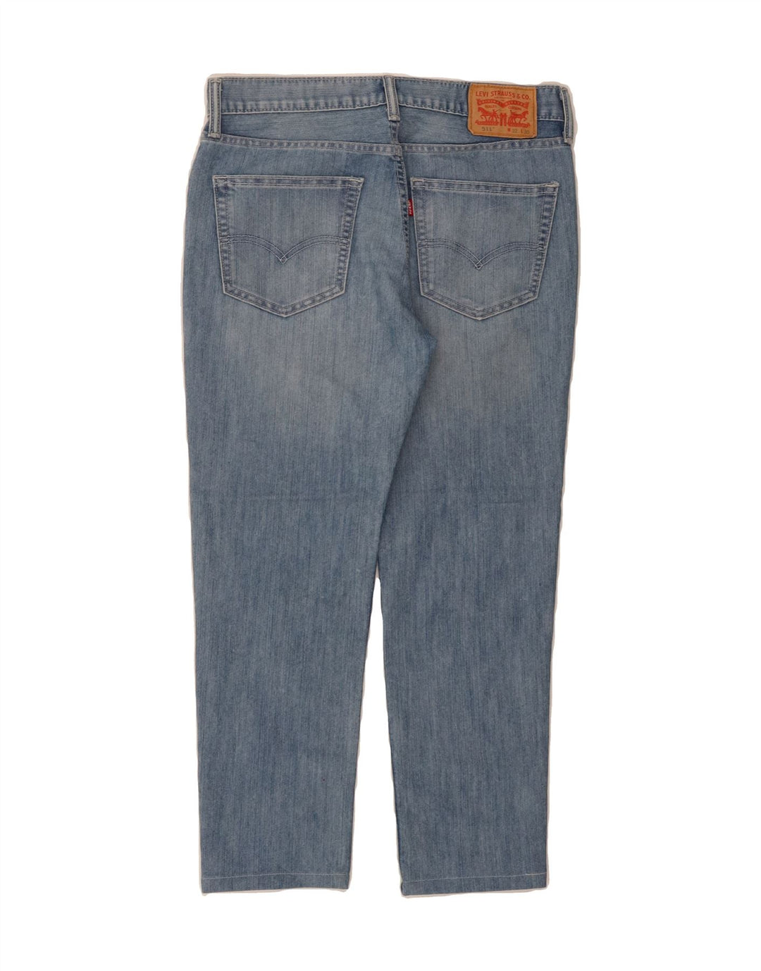 LEVI'S Mens 511 Slim Jeans W32 L27 Blue Cotton Vintage Levi's and Second-Hand Levi's from Messina Hembry 