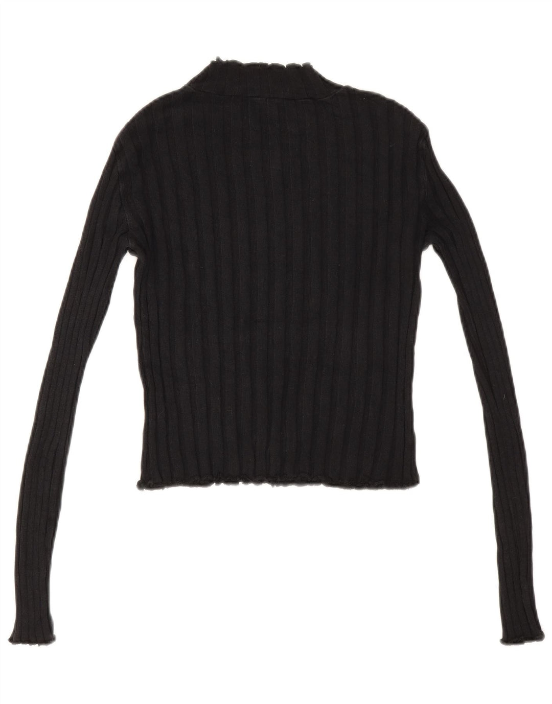 Pulover cu gât țestoasă pentru femei Zara UK 12 Medium Negru