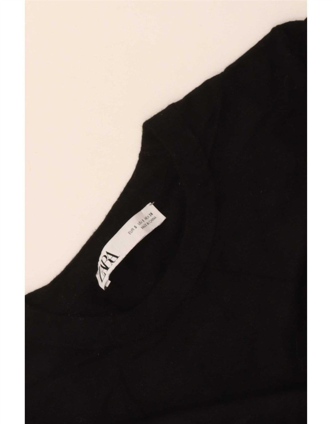 Pulover pentru damă Zara, cu gât turnut, UK 10 Mic Negru