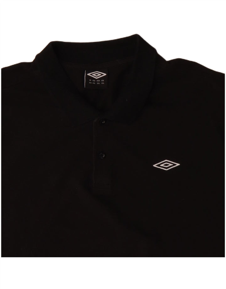 UMBRO Cămașă Polo 2XL Bumbac Negru