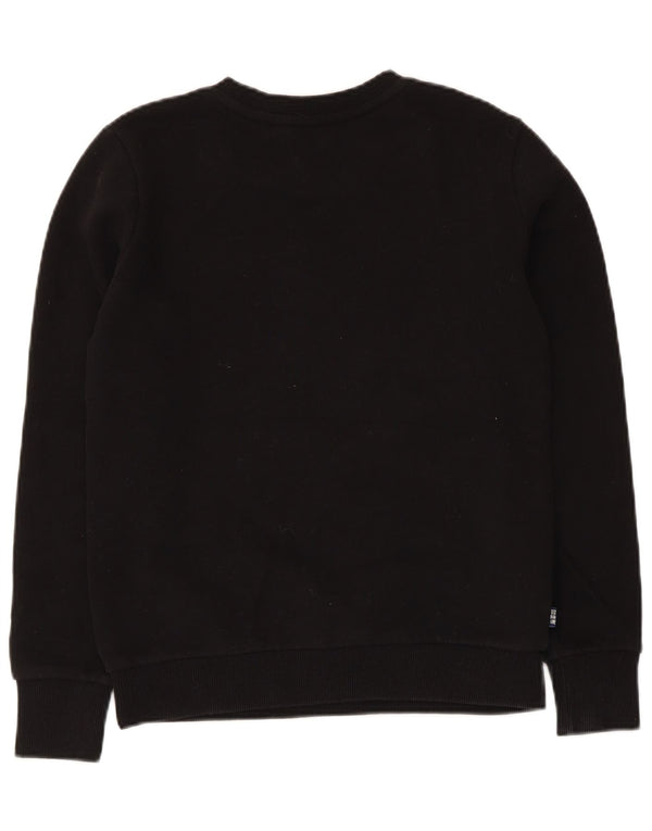 Superdry Pulover pentru femeie UK 8 Small Black Bumbac