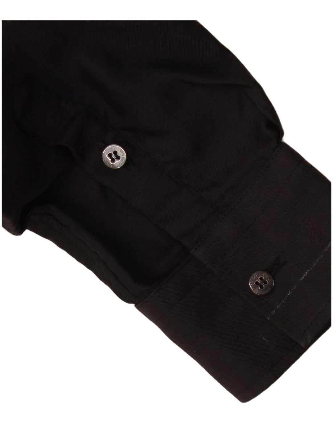 Cămașă pentru bărbați DOLCE & GABBANA IT 48 Bumbac Negru Mediu