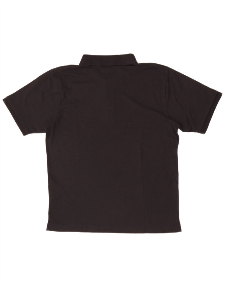 Tricou polo Champion pentru bărbați, bumbac negru mic