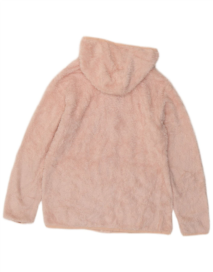 Jachetă fleece cu glugă pentru femei EDDIE BAUER UK 10 Poliester roz mic