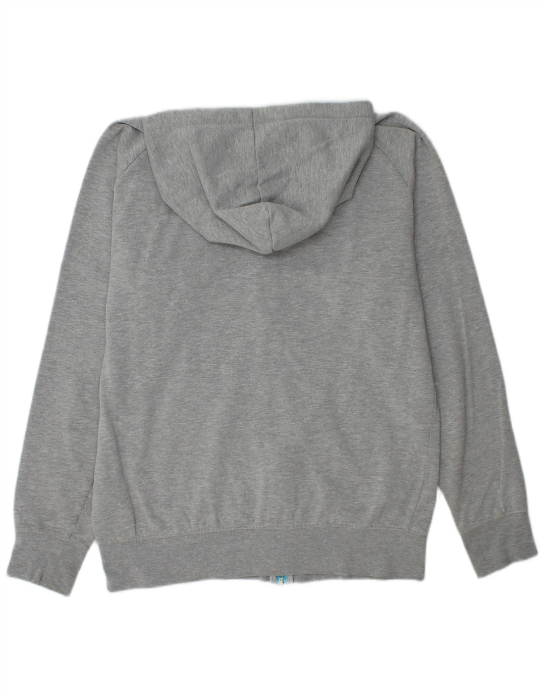 UMBRO Mens Zip Hoodie Sweater Medium Grey Cotton