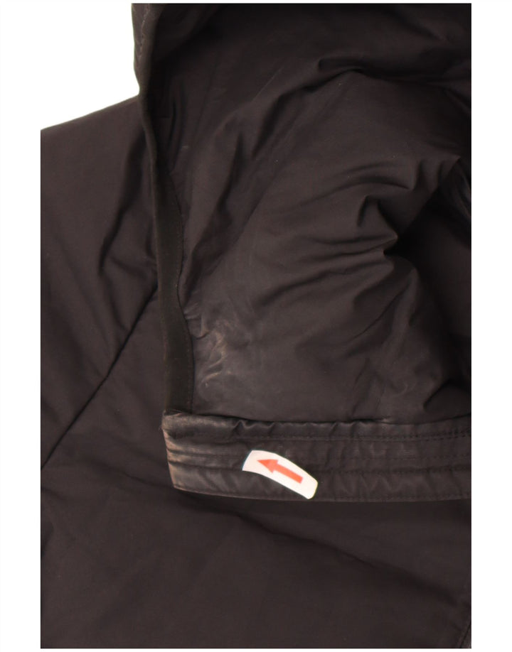 Jachetă căptușită cu glugă Adidas pentru femei UK 4/6 XS poliester negru