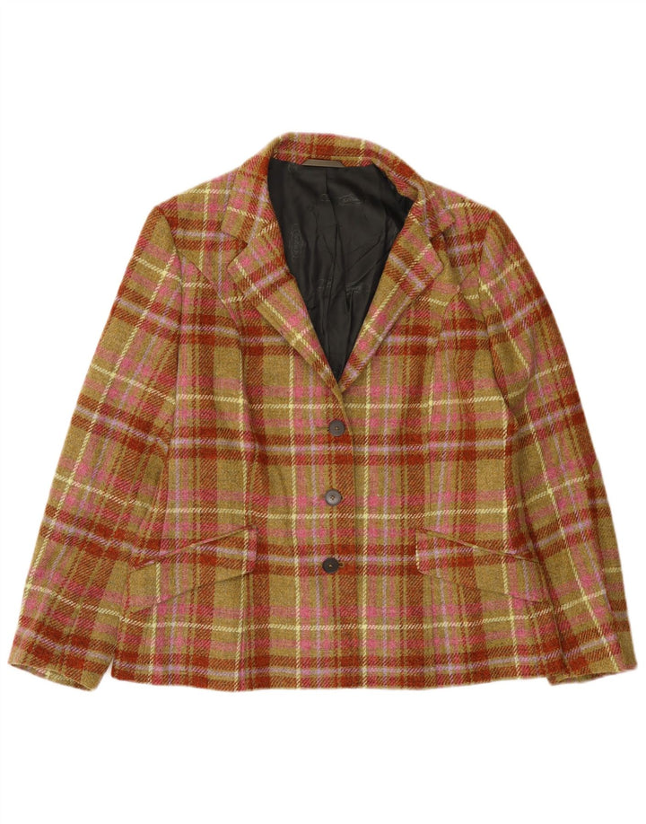 Jachetă vintage pentru femei cu 3 nasturi IT 50 XL, multicoloră