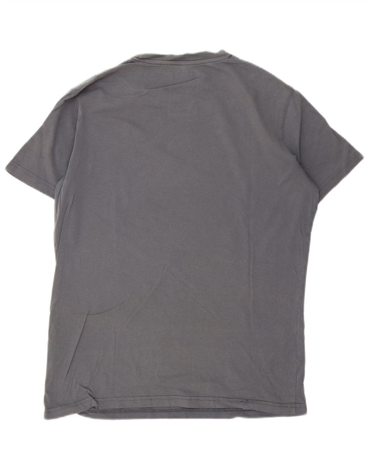 Tricou Sundek Heritage pentru bărbați, top, bumbac, gri mediu
