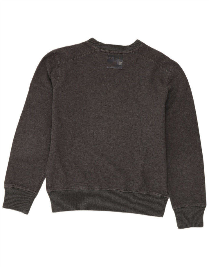 Gas Mens Graphic Sweatshirt Jumper Medium Grey Cotton