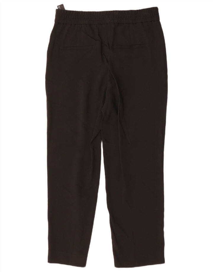 MASSIMO DUTTI Pantaloni drepti pentru femei EU 40 Medium W30 L26 Negru