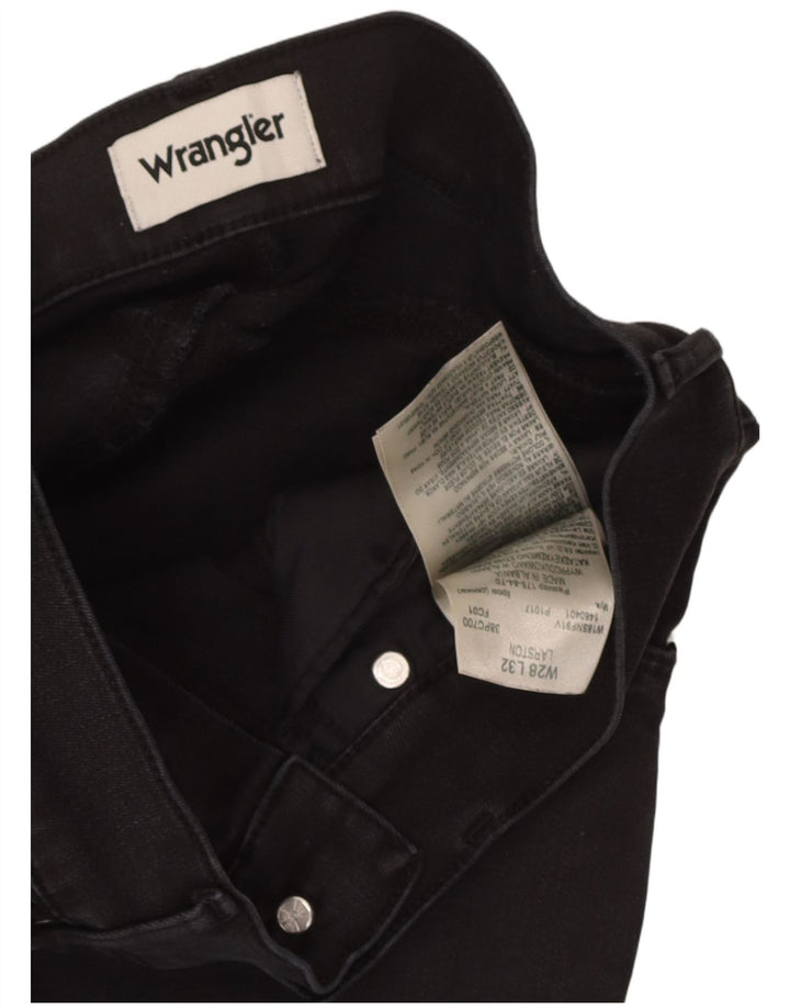 Blugi pentru femei Wrangler Larston Slim W28 L32 negri