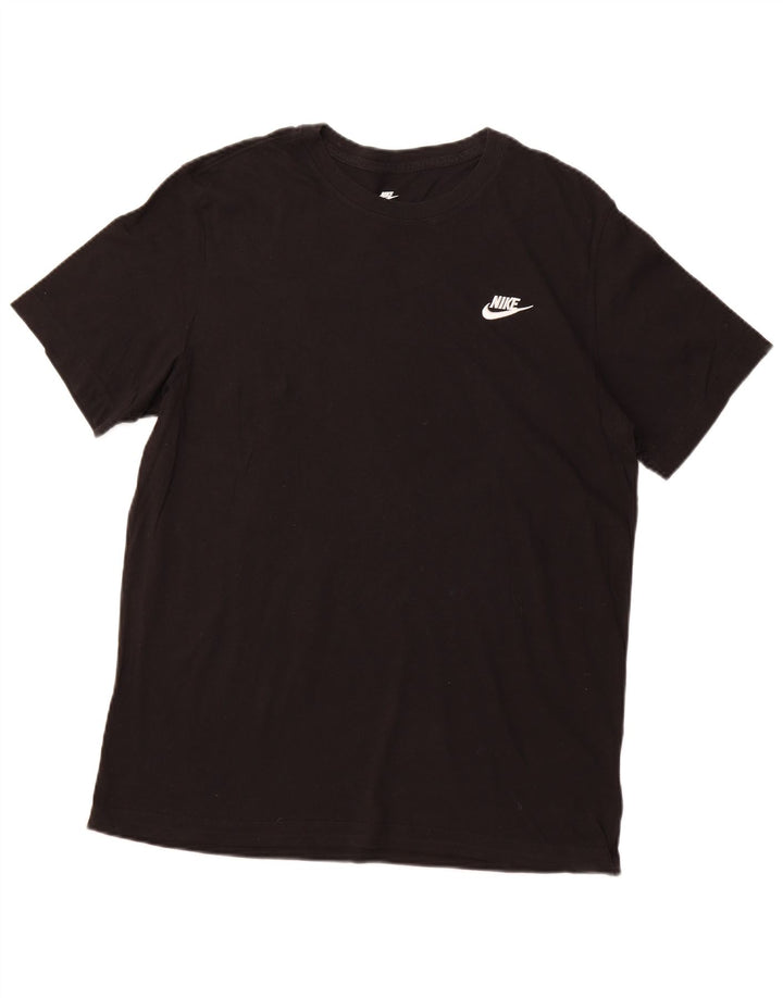 Tricou pentru bărbați NIKE Top mare din bumbac negru
