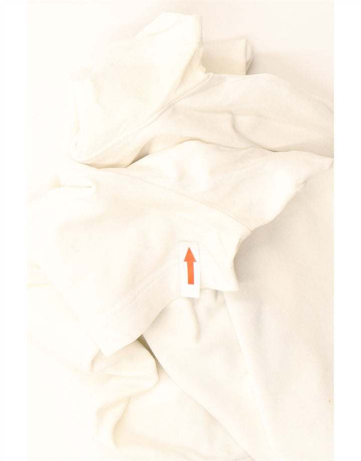 Tricou grafic pentru bărbați ICEBERG Top, mediu, alb, bumbac