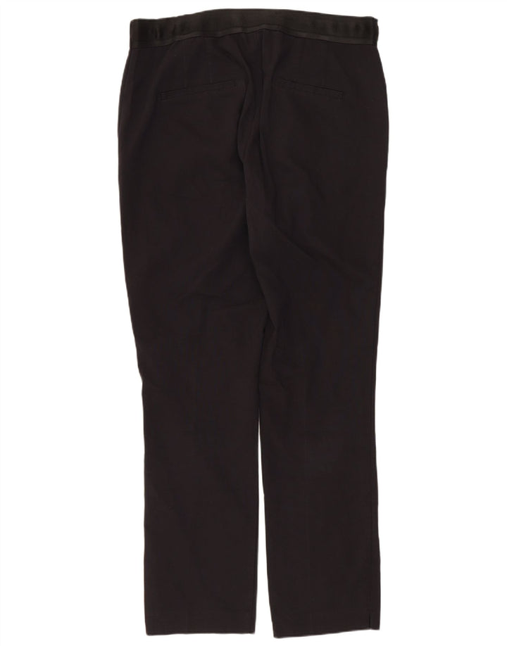Pantaloni chino slim pentru femei Zara L32 L27 bumbac negru