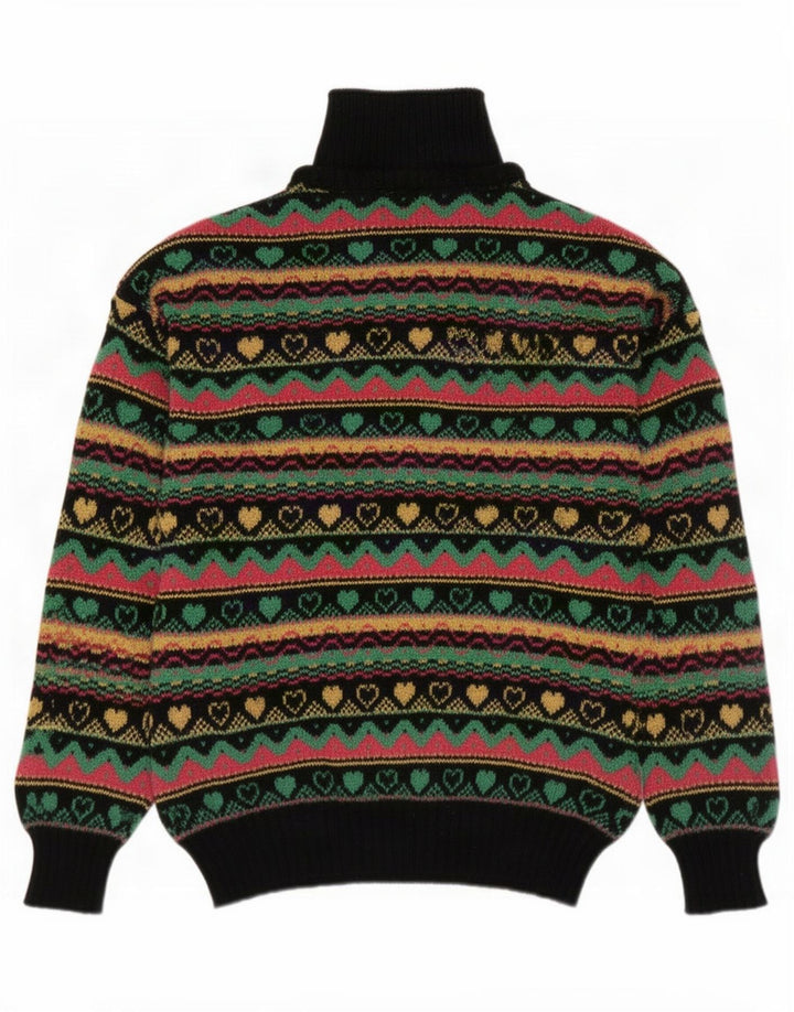 Pulover Benetton pentru femei cu gât polo IT 46 Large Multicolor