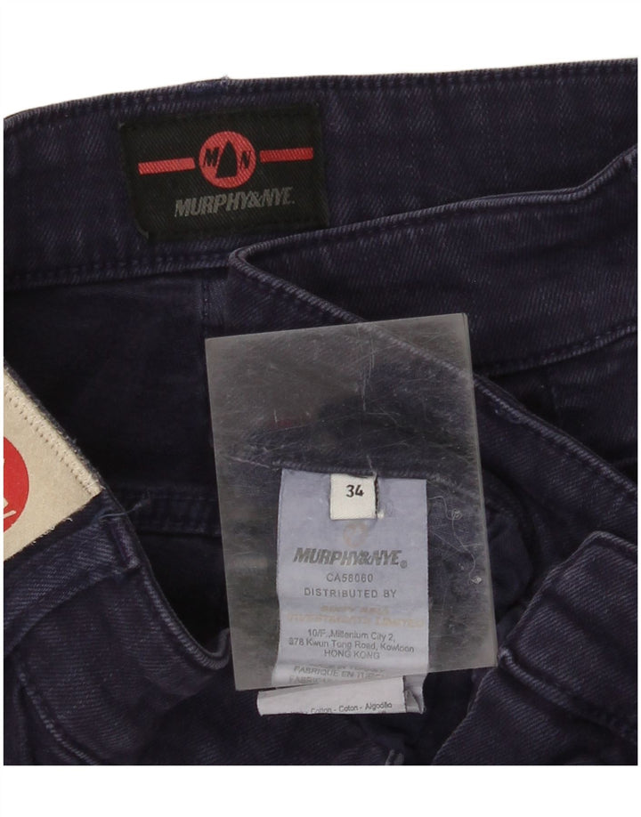 MURPHY & NYE Blugi slim pentru bărbați L34 L34 Bumbac bleumarin