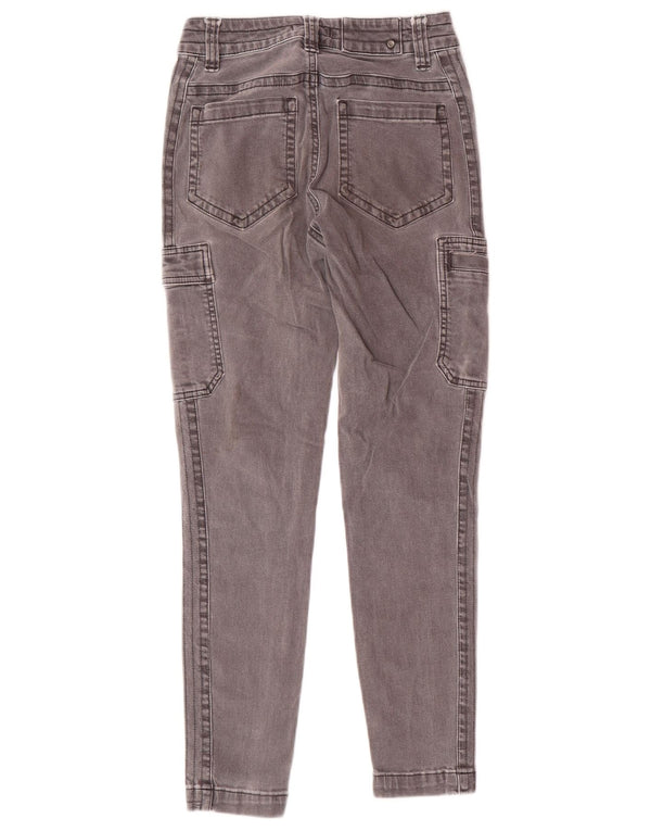 PRANA Blugi skinny cargo pentru femei US 0 XS W24 L26 bumbac gri
