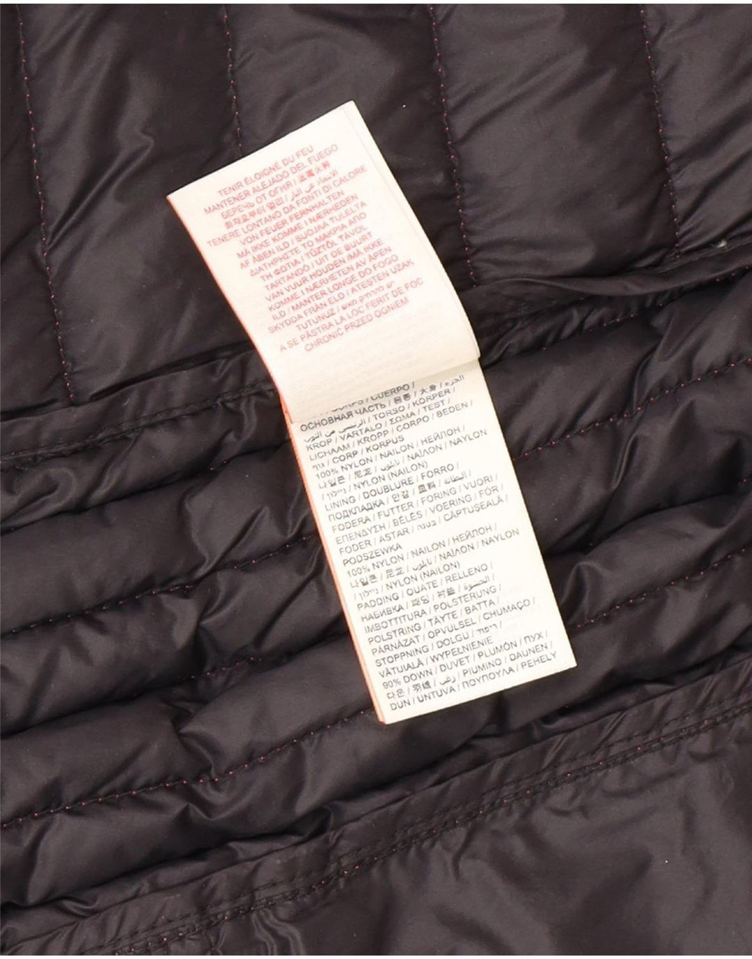 Jachetă căptușită cu glugă Superdry pentru femei UK 10 Small Pink Nylon