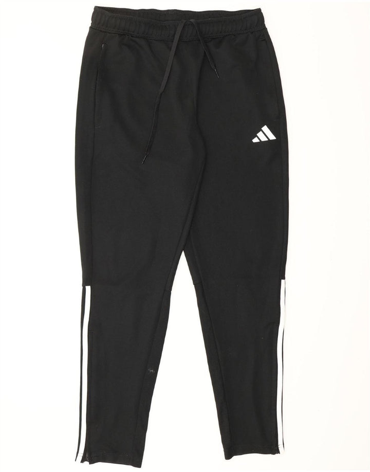 Pantaloni de trening ADIDAS Aeroready pentru bărbați, poliester mediu negru
