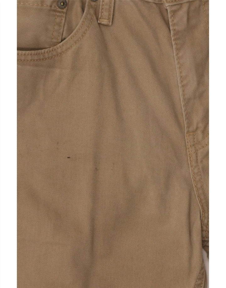 Pantaloni scurți casual Levi's 511 pentru bărbați W32 bumbac mediu bej