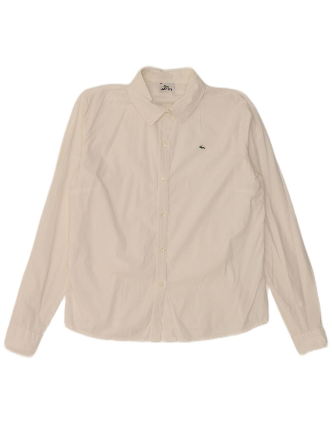Cămașă Lacoste Femei Mărimea 44 Mare Albă