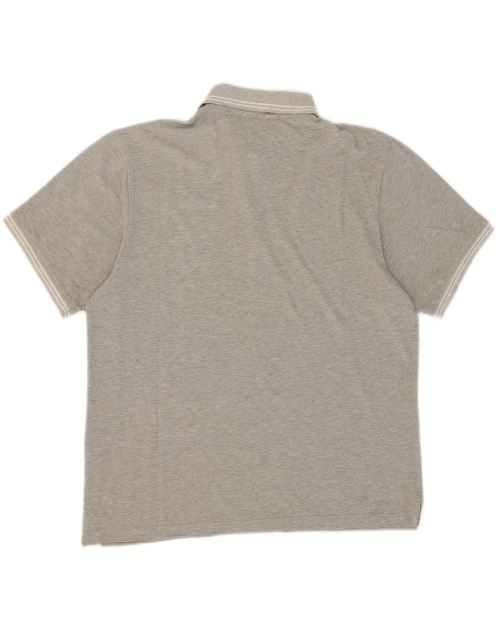 CHAMPION Mens Easy Fit Polo Shirt XL Grey Cotton Vintage Champion and Second-Hand Champion from Messina Hembry 