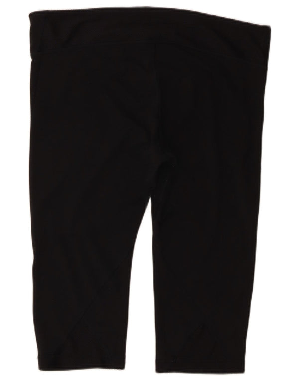 Leggings Capri Adidas pentru femei UK 18 XL negru