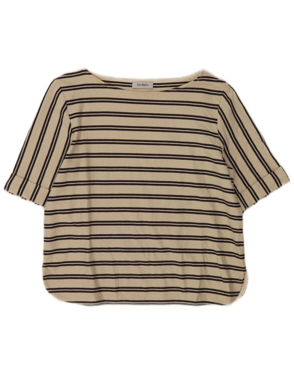 Bluză pentru femei Max & Co. Top UK 12 Medium Off White Striped
