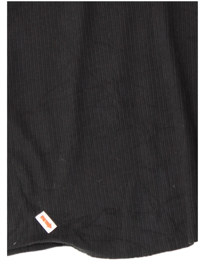 J. CREW Top pentru femei cu mânecă lungă UK 16 Large Black