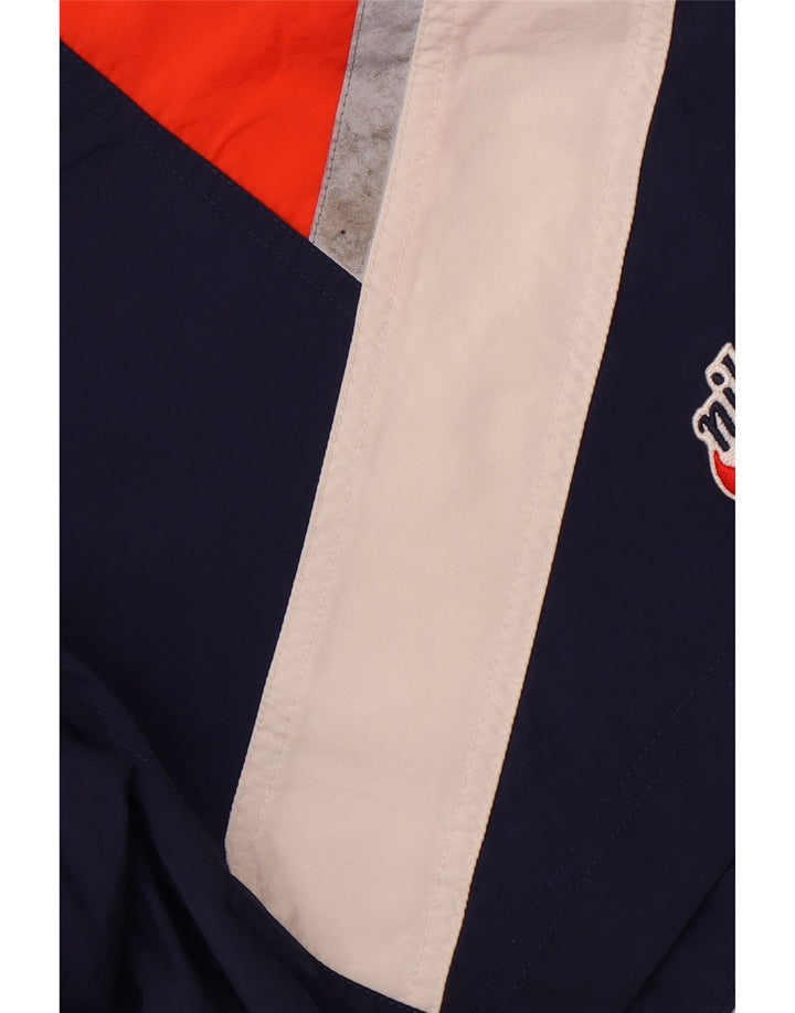 Pantaloni scurți sport NIKE pentru bărbați, medii, albastru, poliester color bloc