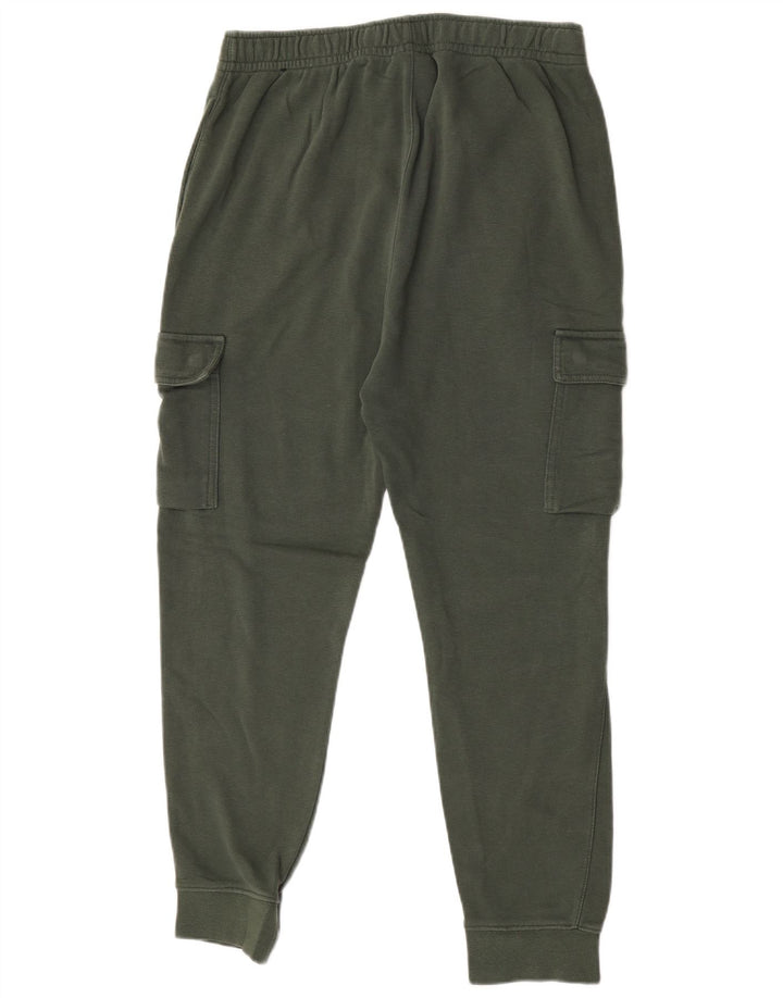 Pantaloni de trening Nike pentru bărbați Cargo Pantaloni de jogging, bumbac verde mediu