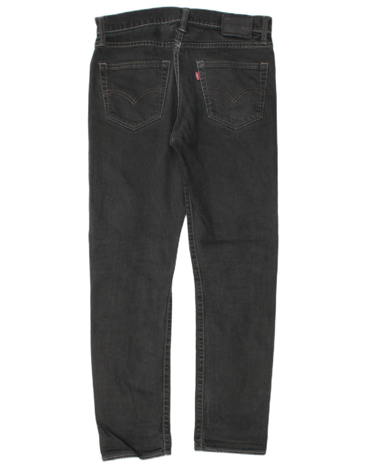 Levi'S 522 Straight Jeans W30 L28 bumbac negru