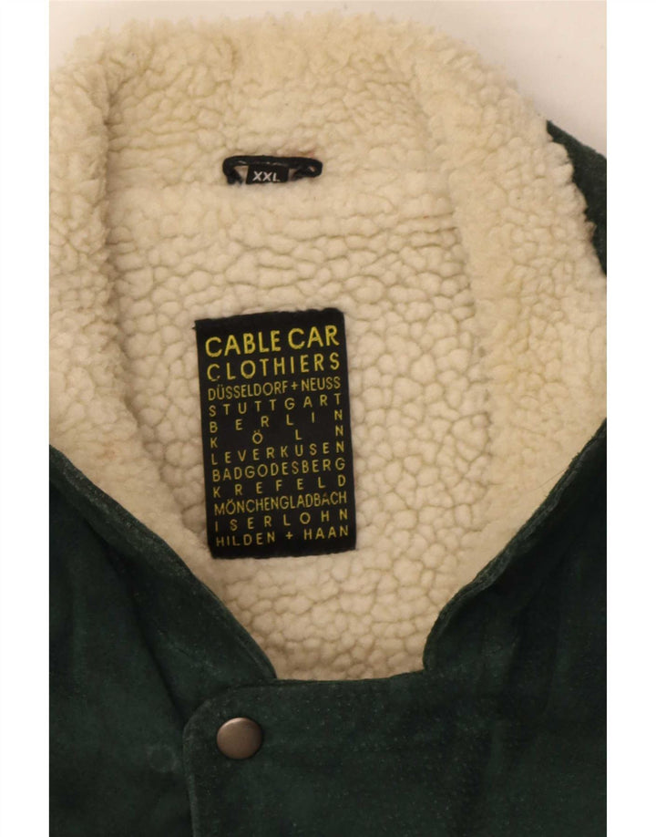 Jachetă din shearling pentru bărbați de la Cable Car Clothiers UK 44 2XL multicoloră Fair Isle
