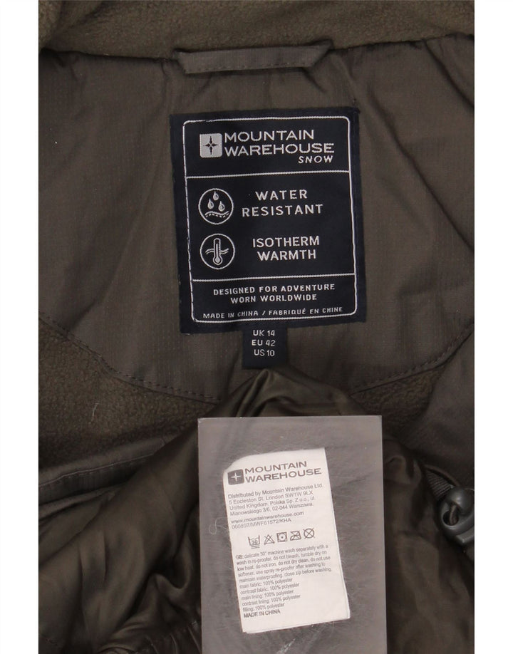 Jachetă Windbreaker pentru femei Mountain Warehouse UK 14 Large Khaki Colorblock