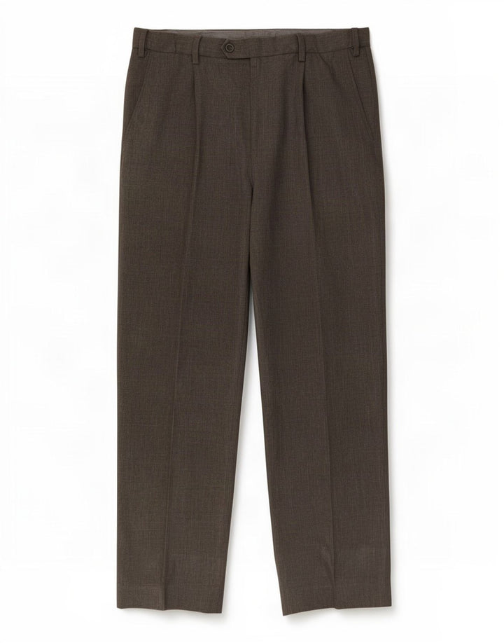 Marks & Spencer Pantaloni de costum pentru bărbați L34 L30 Gri poliester