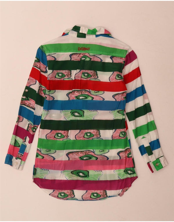Camasa Pulover Desigual pentru Fete 7-8 Ani Multicolor
